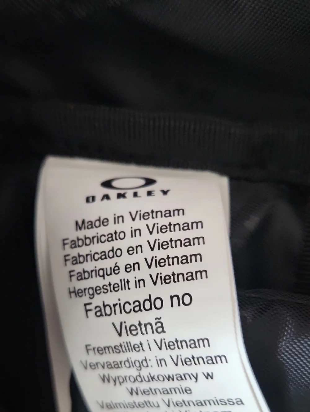 Oakley Utility Backpack CORDURA Fabric Blackout Great Condition